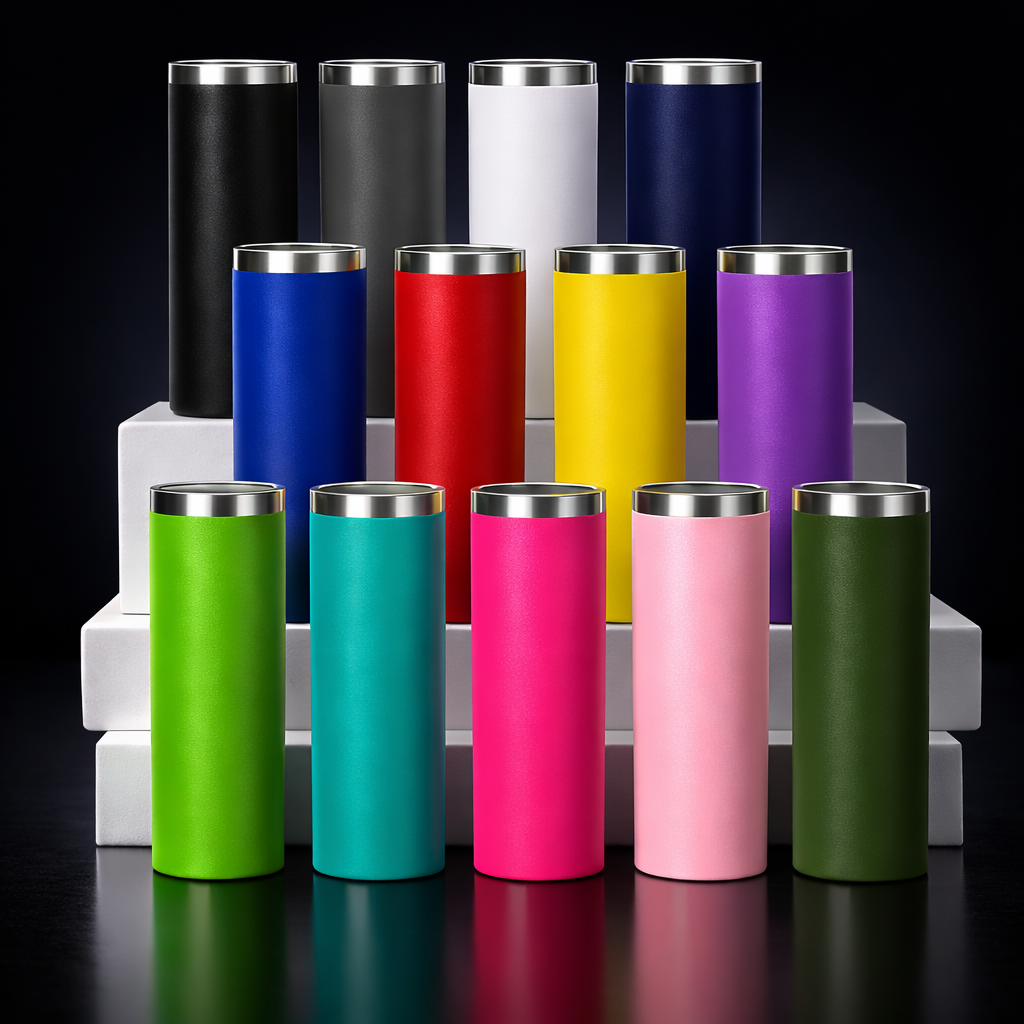 Tumbler 20 oz Isotherme - Revêtement Poudre Premium - UV et Laser