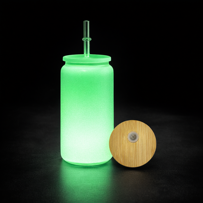 Can 16oz Isotherme Glow in the Dark - 2 Couvercles - Sublimation & UV