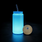 Can 16oz Isotherme Glow in the Dark - 2 Couvercles - Sublimation & UV