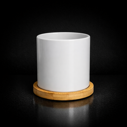 Trio des Indécis — 3 Pots de Fleurs Céramique Sublimation