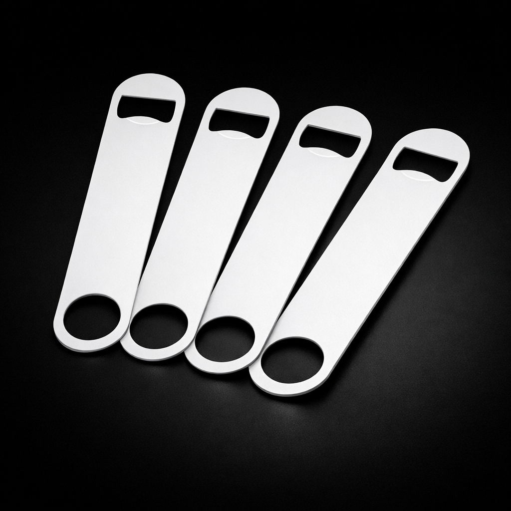 Ouvre-bouteille en aluminium long — Sublimation