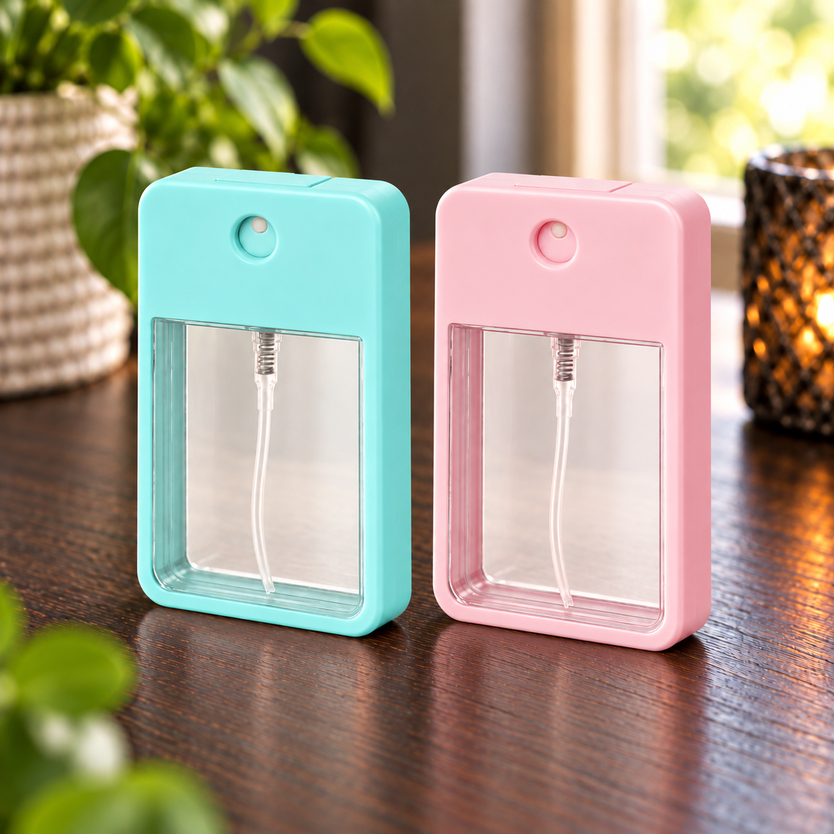 Vaporisateur de parfum rechargeable format carte – Sublimation double face