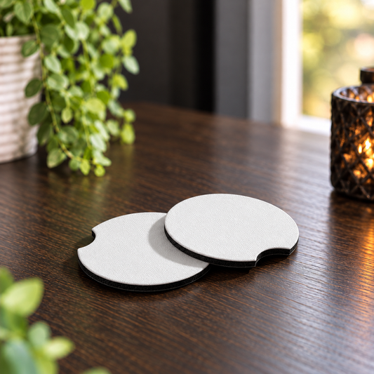Ensemble de 2 sous-verres en néoprène