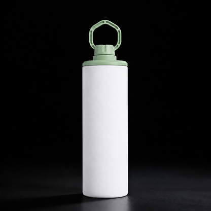 Tumbler sublimable 20 oz mat avec couvercle gourde