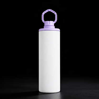Tumbler sublimable 20 oz mat avec couvercle gourde
