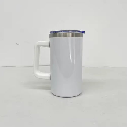 Tasse isotherme 20oz style Beer Buck – Sublimation, poignée dévissable