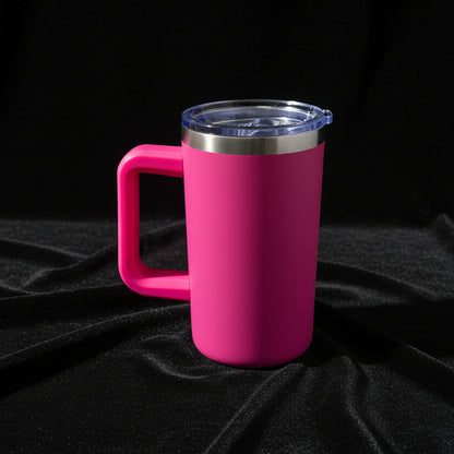 Tasse isotherme 20oz style Beer Buck – Sublimation, poignée dévissable