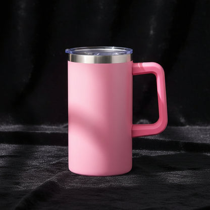 Tasse isotherme 20oz style Beer Buck – Sublimation, poignée dévissable