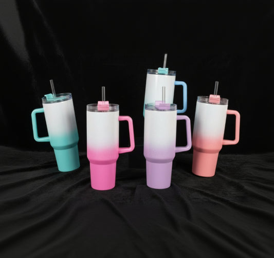 Tasse 40 oz  isotherme shimmer/ ombré SUBLIMATION