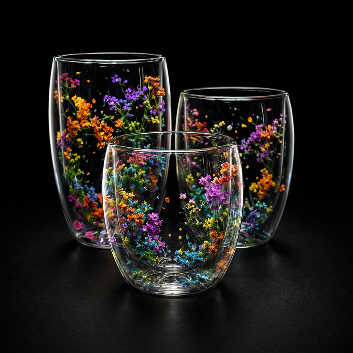 Verre double paroi borosilicate