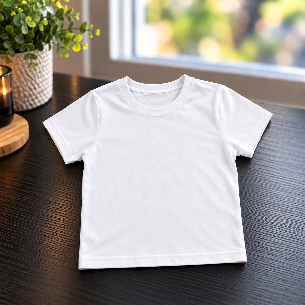 T-shirt pour bébé – 95 % polyester, 5 % élasthanne