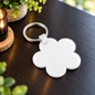 Porte-clés en acrylique pour sublimation – nœud ou fleur