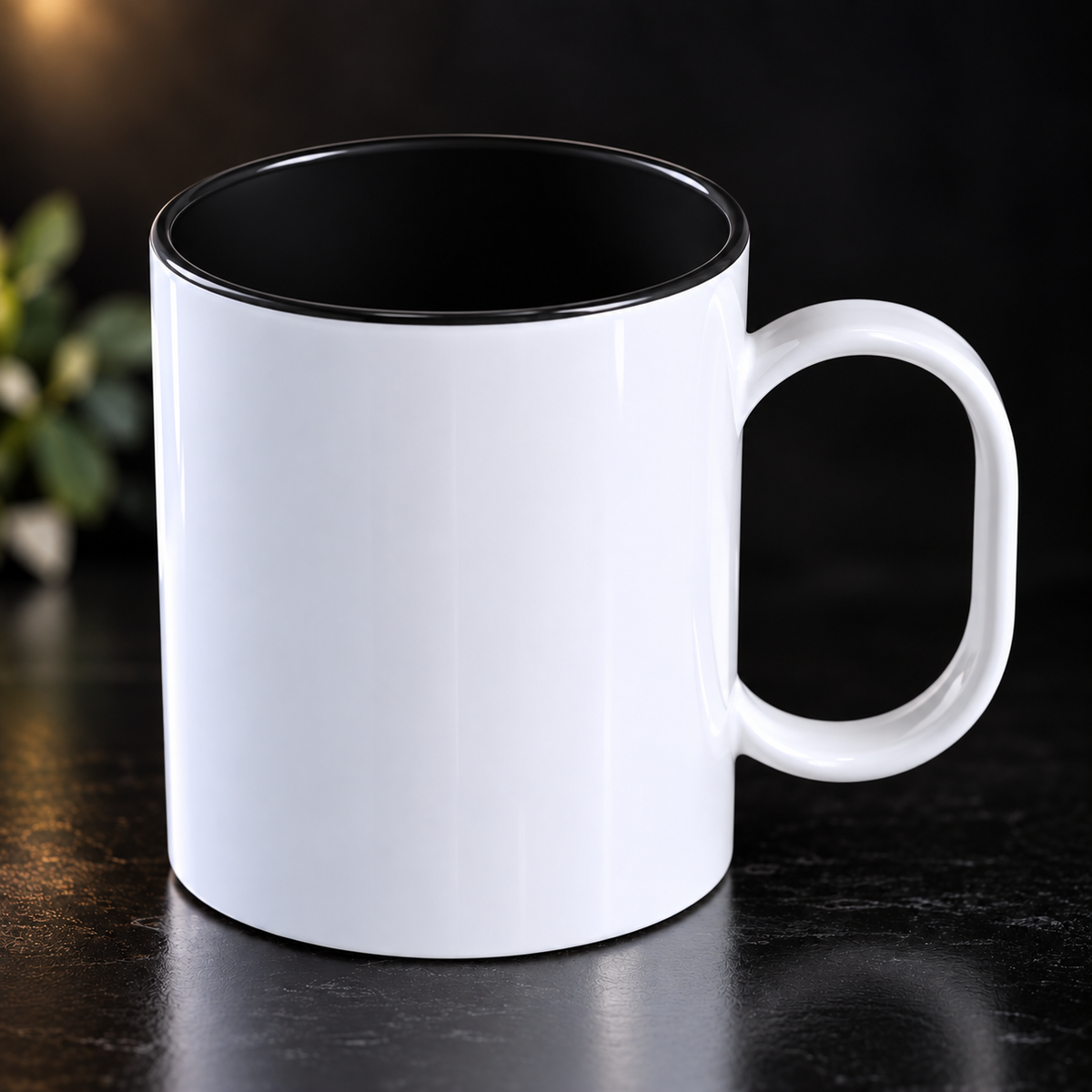 Tasse en Plastique Sublimation 11oz - intérieur coloré