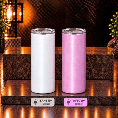 Tumbler 20oz Réactif UV Sublimation