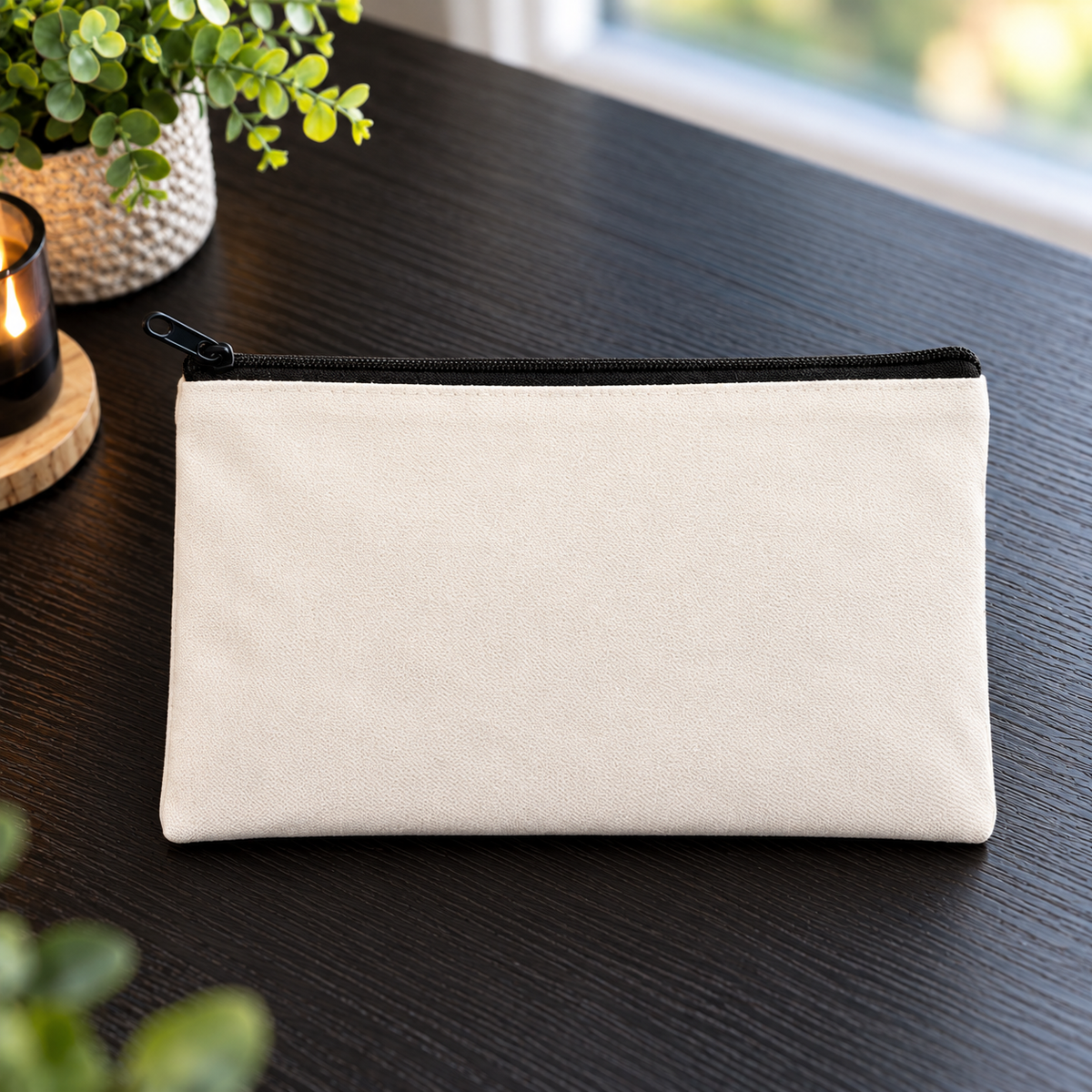 Pochette cosmétique à personnaliser par sublimation