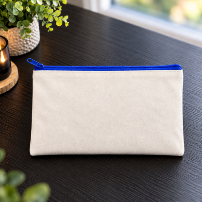 Pochette cosmétique à personnaliser par sublimation