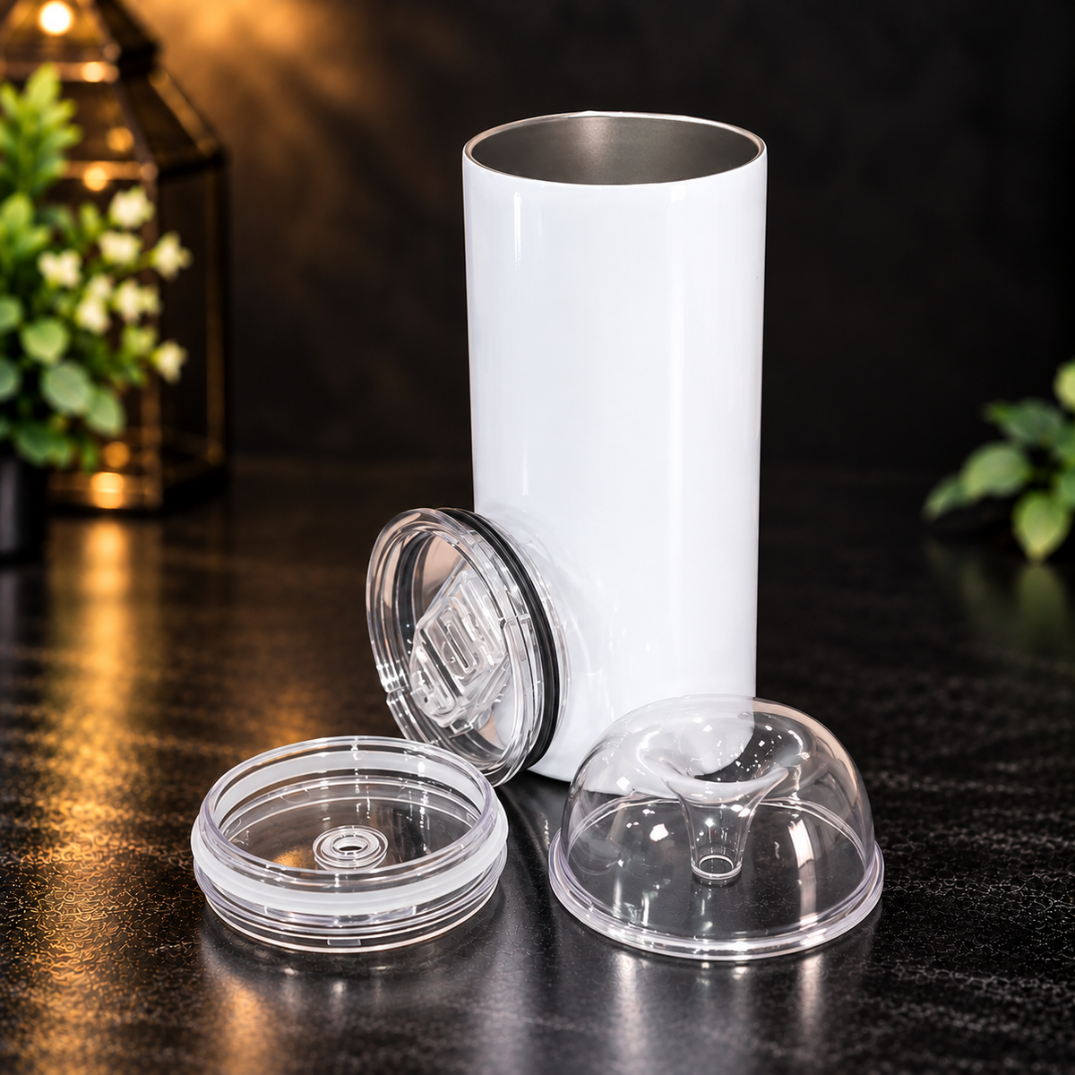 Gobelet vierge 22 oz avec couvercle dôme pour sublimation