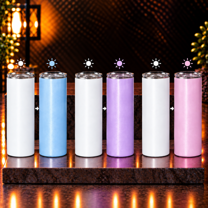Tumbler 20oz Réactif UV Sublimation