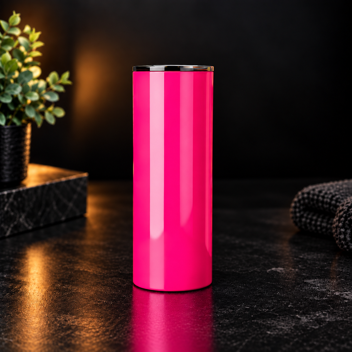 Tumbler 20oz Néon Sublimation - Couleurs Vives