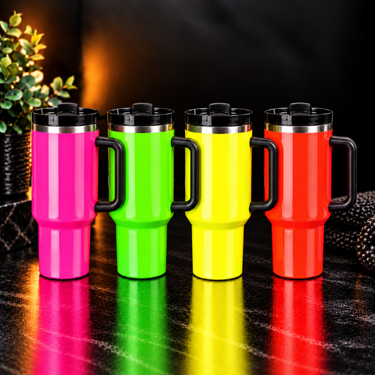 Tasse 40 oz Néon - Sublimation