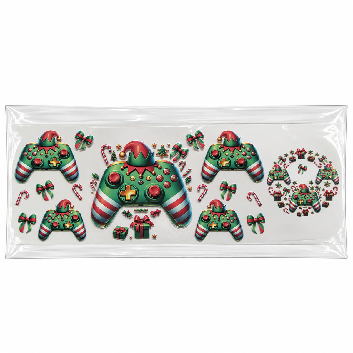 Transferts UV DTF pour canettes 16 oz – Collection de motifs, série 5