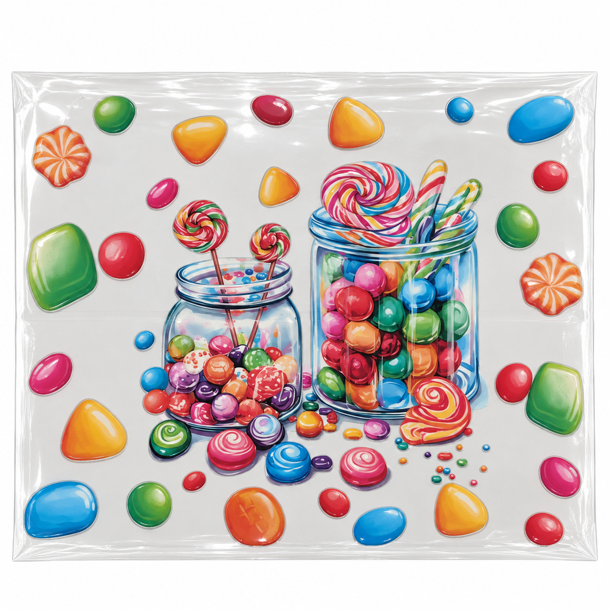 Transferts UV DTF pour contenants 20 oz – Collection de motifs