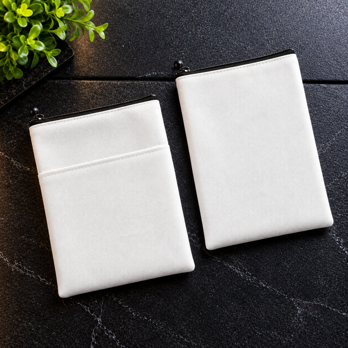 Grande pochette pour livre aspect lin – Sublimation