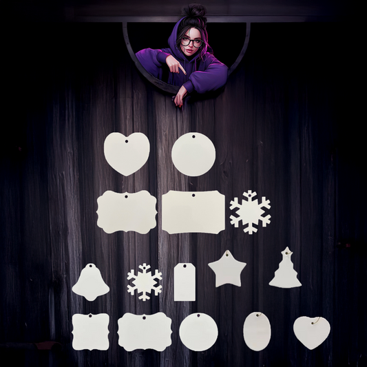 Ornement mix ( céramique , alluminium , mdf)