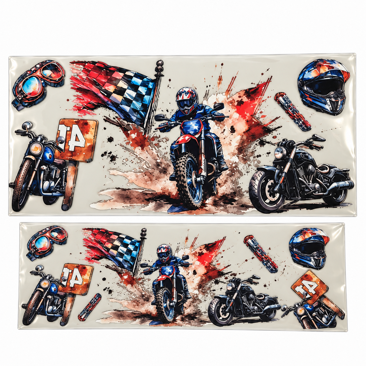 Transferts UV DTF pour contenants 40 oz – Collection de motifs