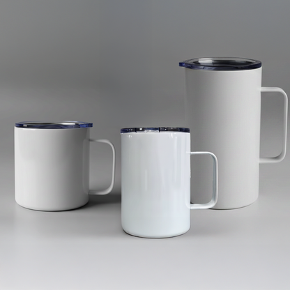 Tasse isotherme pour sublimation – Couvercle inclus