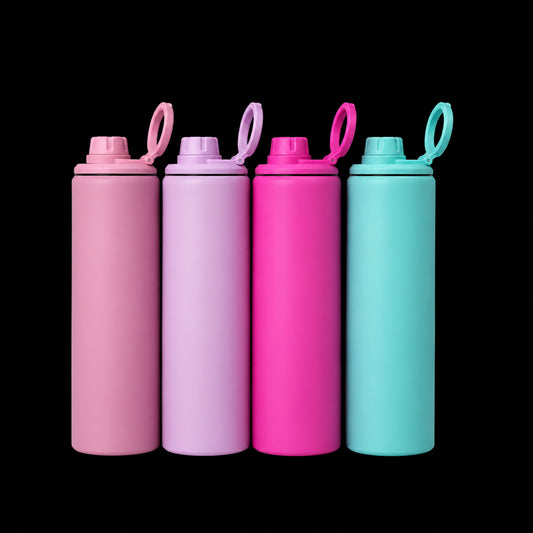Tumbler 20oz Couvercle Sport - Finition Mat - Sublimation