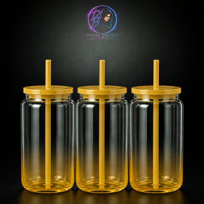 Verre Can 16oz Ombré - Sublimation & UV
