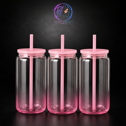 Verre Can 16oz Ombré - Sublimation & UV