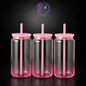 Verre Can 16oz Ombré - Sublimation & UV