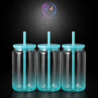 Verre Can 16oz Ombré - Sublimation & UV