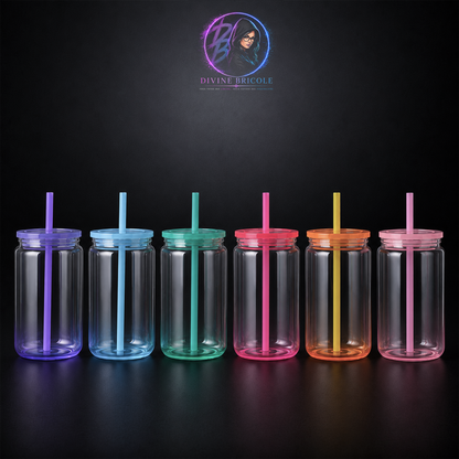 Verre Can 16oz Ombré - Sublimation & UV