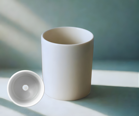 Pot de Fleur en Céramique pour Sublimation