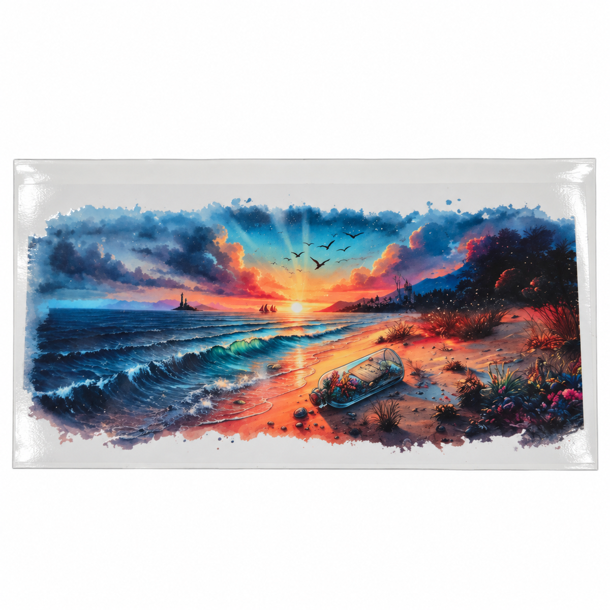Transferts UV DTF pour canettes 16 oz – Collection de motifs, série 4