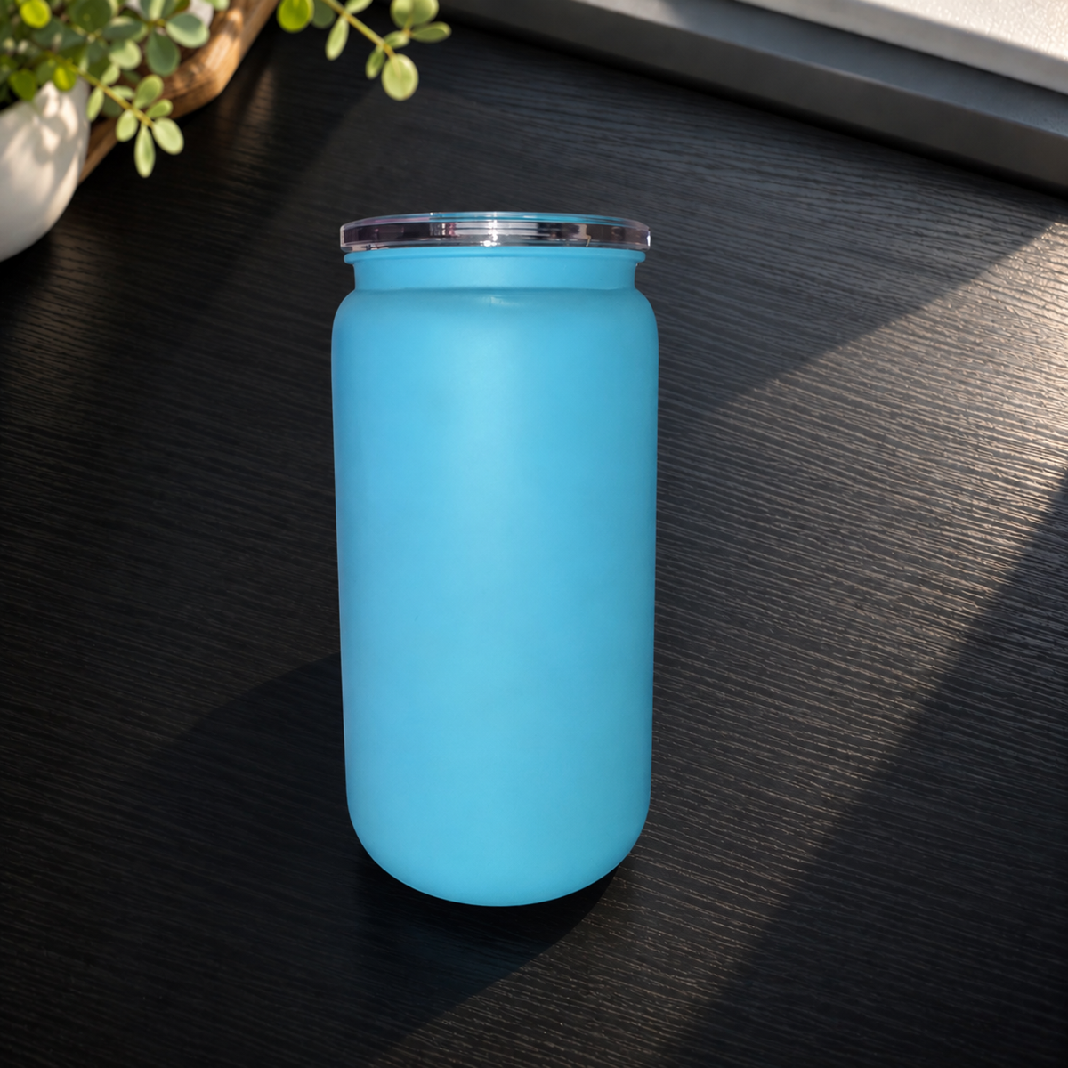 16oz givré plastique