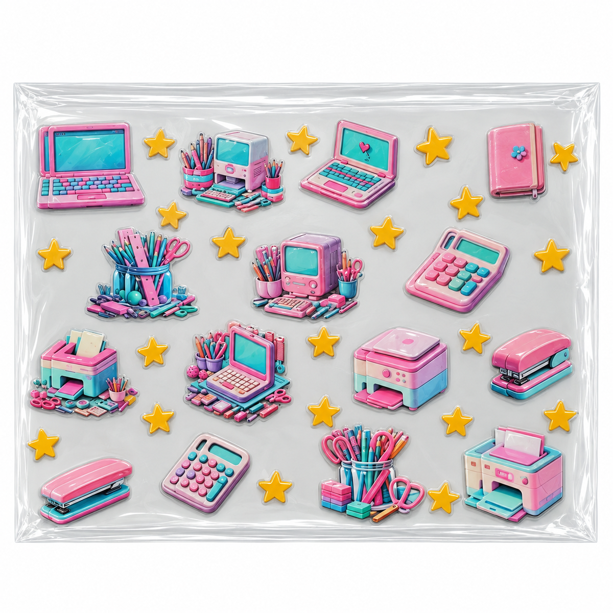 Transferts UV DTF pour contenants 20 oz – Collection de motifs