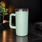 Tasse isotherme 20oz style Beer Buck – Sublimation, poignée dévissable