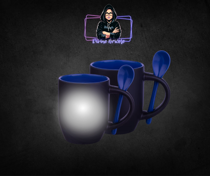 tasse magique et sa cuillère