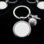 Porte-Clé Thématique Sublimable en Alliage de Zinc 35x35mm