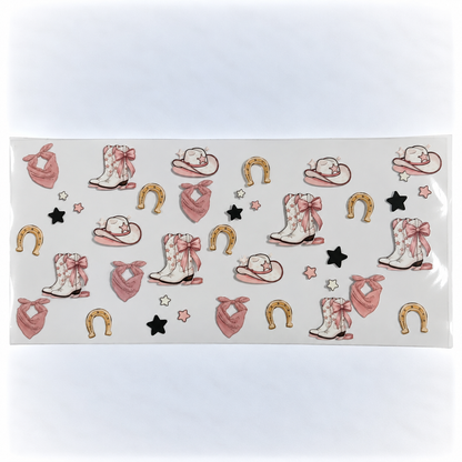 Transferts UV DTF pour canettes 16 oz – Collection de motifs, série 2