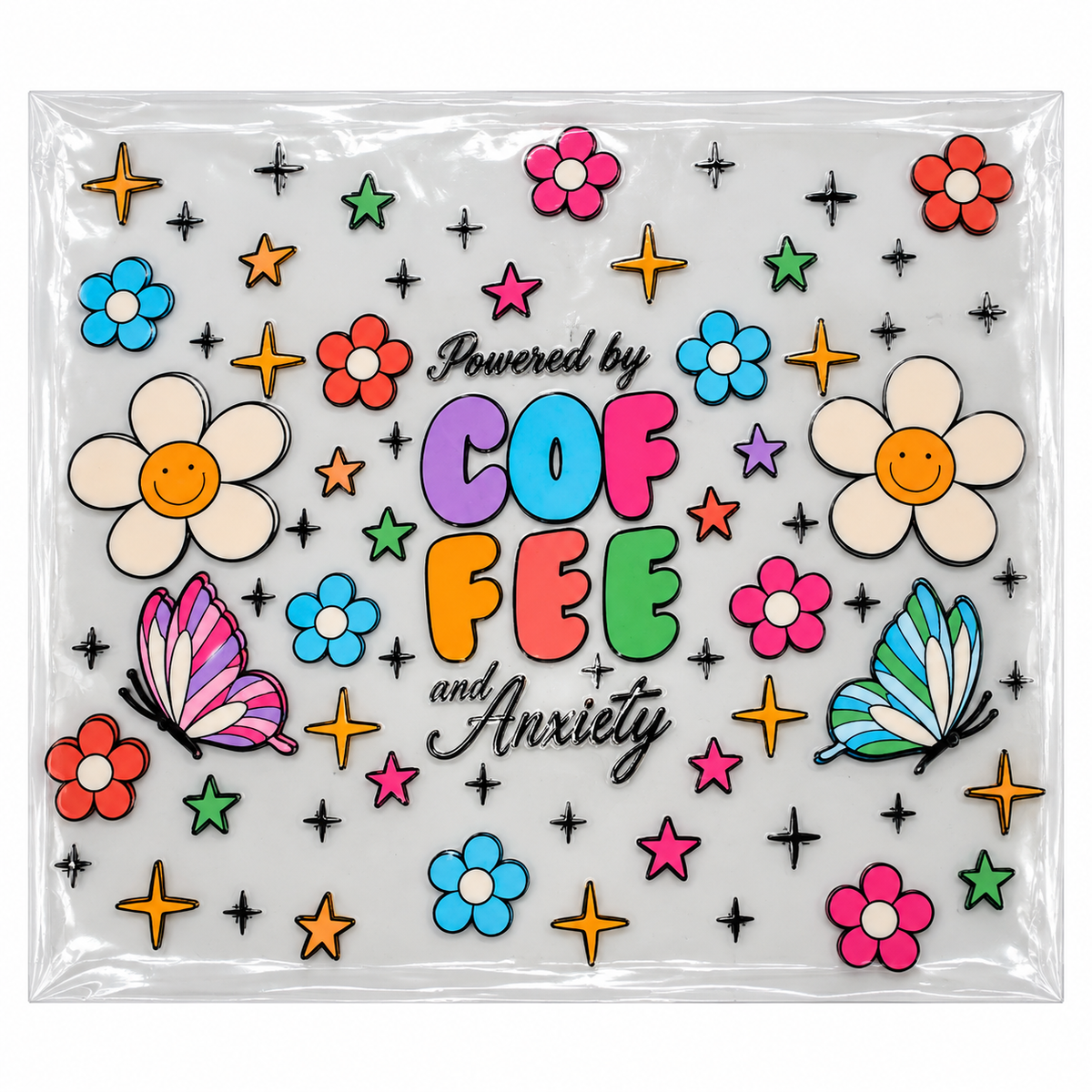 Transferts UV DTF pour contenants 20 oz – Collection de motifs