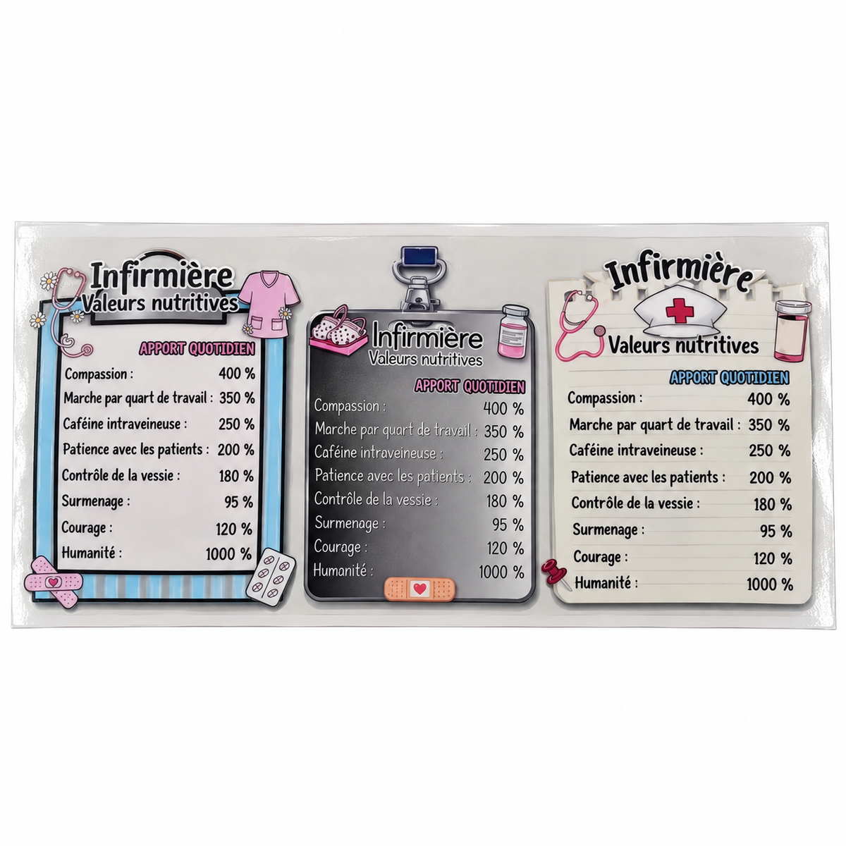Transferts UV DTF pour canettes 16 oz – Collection de motifs, série 4