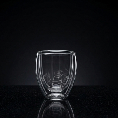 Verre double paroi borosilicate