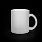 Mug en verre dépoli de 325 ml (11 oz) pour sublimation