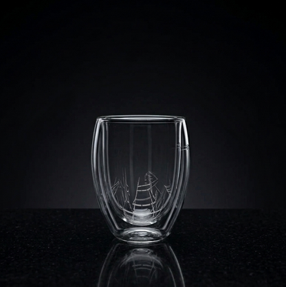 Verre double paroi borosilicate