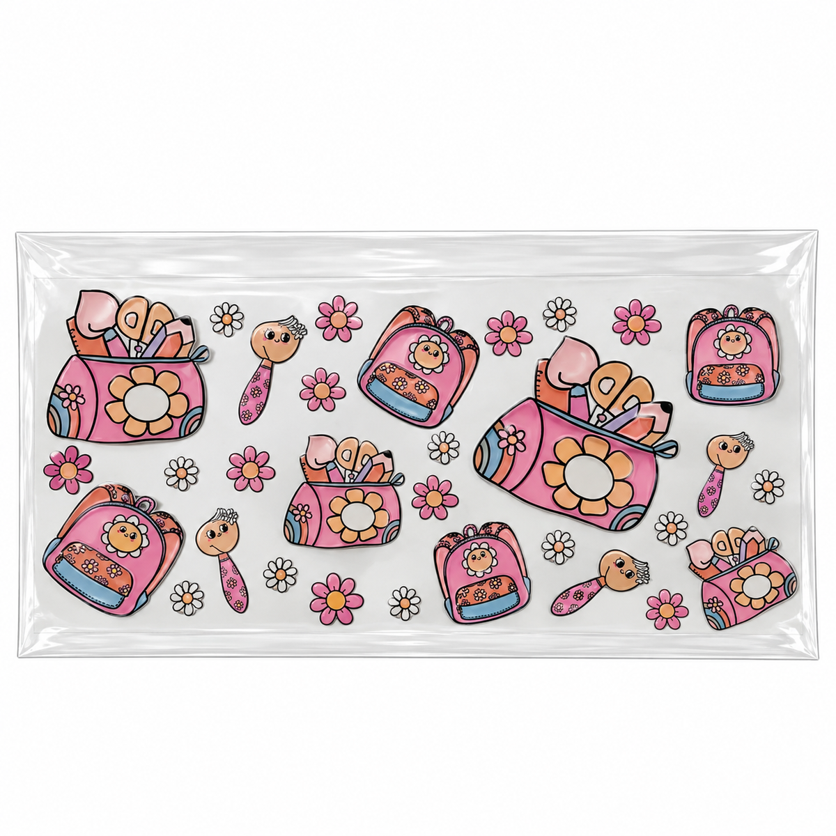 Transferts UV DTF pour canettes 16 oz – Collection de motifs, série 5